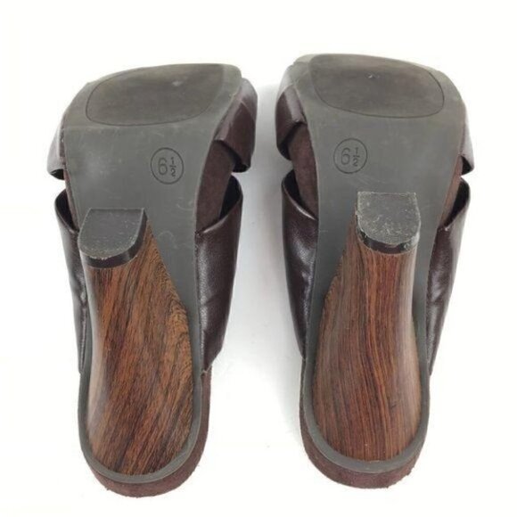 Xhilaration Heels Size 6.5 Strappy Funky Chunky - Picture 6 of 8